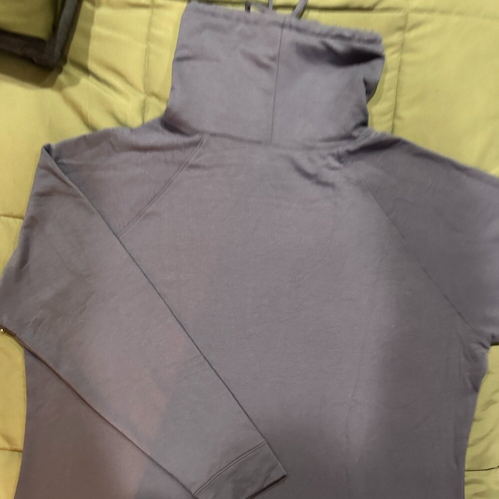 XXL 32 Degrees Heat 
Orion Blue Women's Funnel Neck w/Drawstring for snug fit.